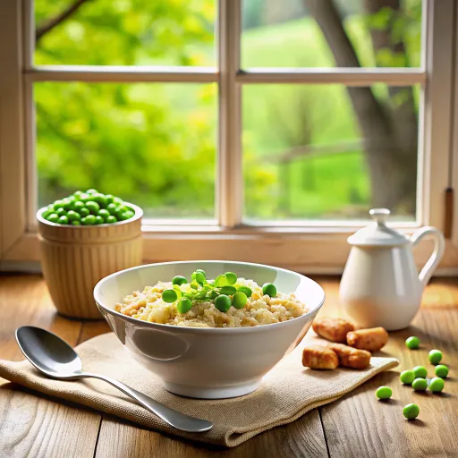 बादाम के साथ जई की खिचड़ी