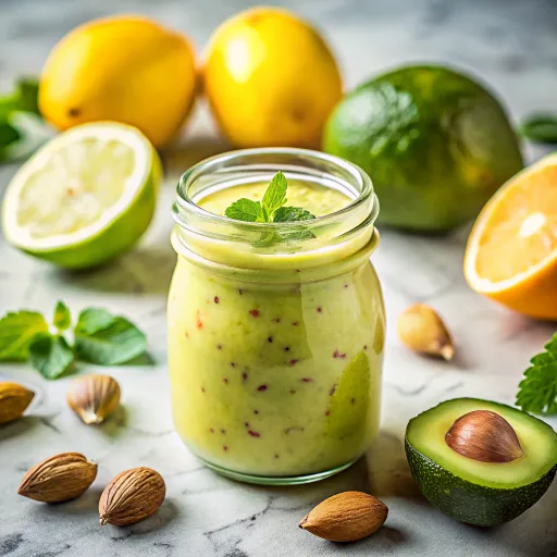 अवोकाडो और बादाम का सलाद